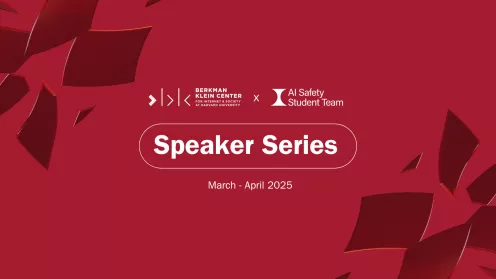 BKC x AISST Event Series - Spring 2025