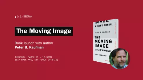 The Moving Image: A User's Manual