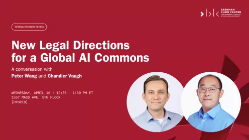 New Legal Directions for a Global AI Commons